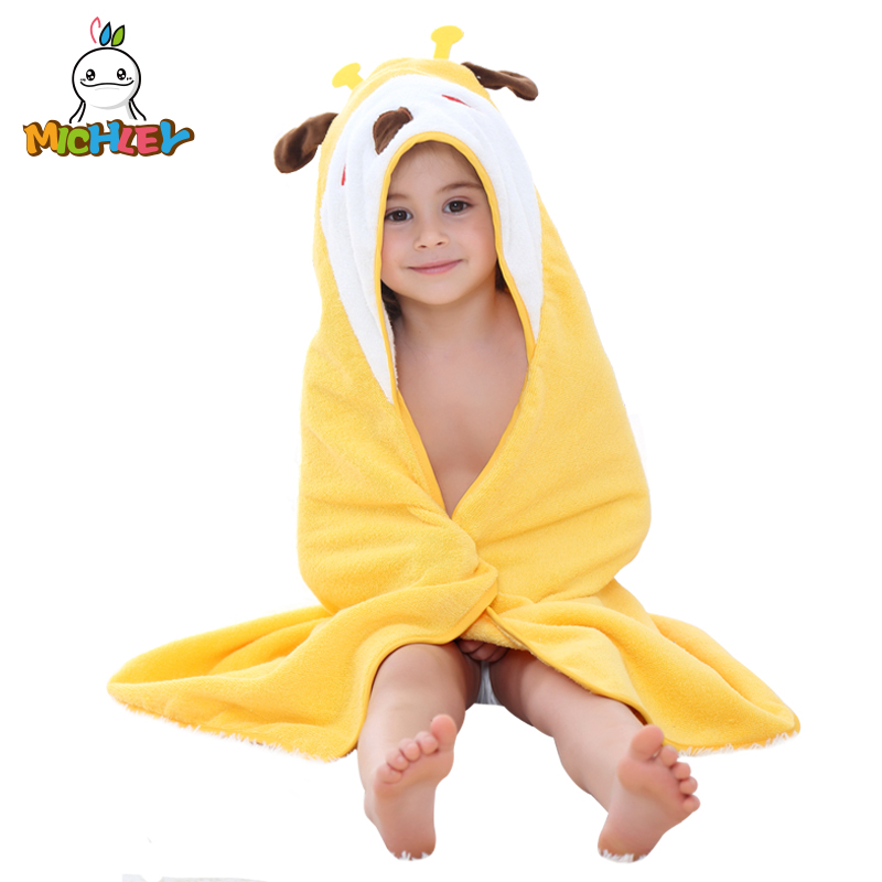 Toddler Hooded Towel Cotton Fabric